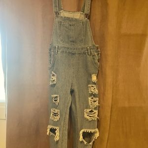 Denim Dungarees